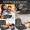 12-Pack Black Gift Boxes with Lids – 10.6"x7.8"x3.1" | Includes Ribbon for Bridesmaid, Wedding, Birthday, Baby Shower & Holiday Gifts (Black)